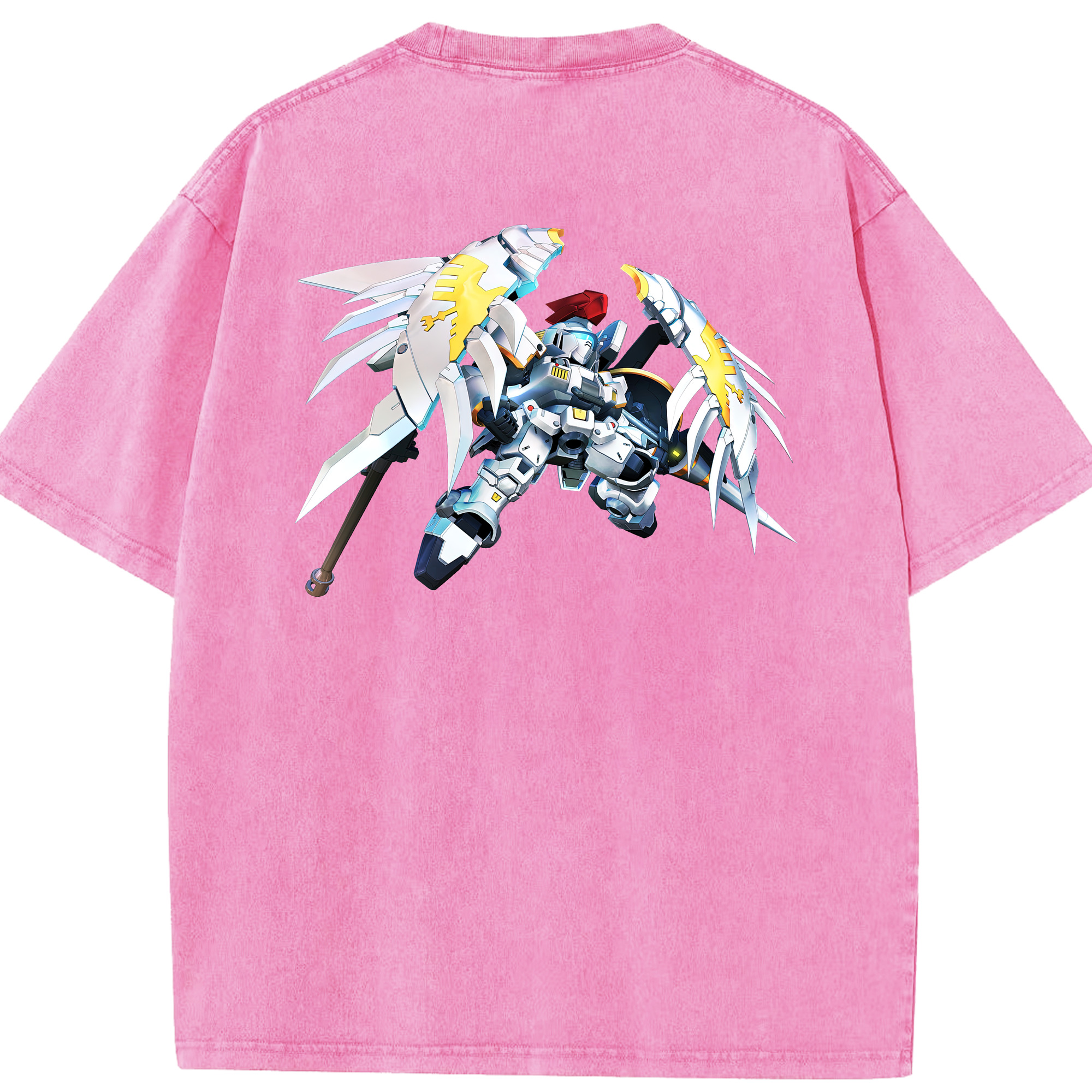 （画像用） 機動戦士ガンダム Mobile Suit Gundam 綿100% ヴィンテージ風 半袖Tシャツ（背面プリント）